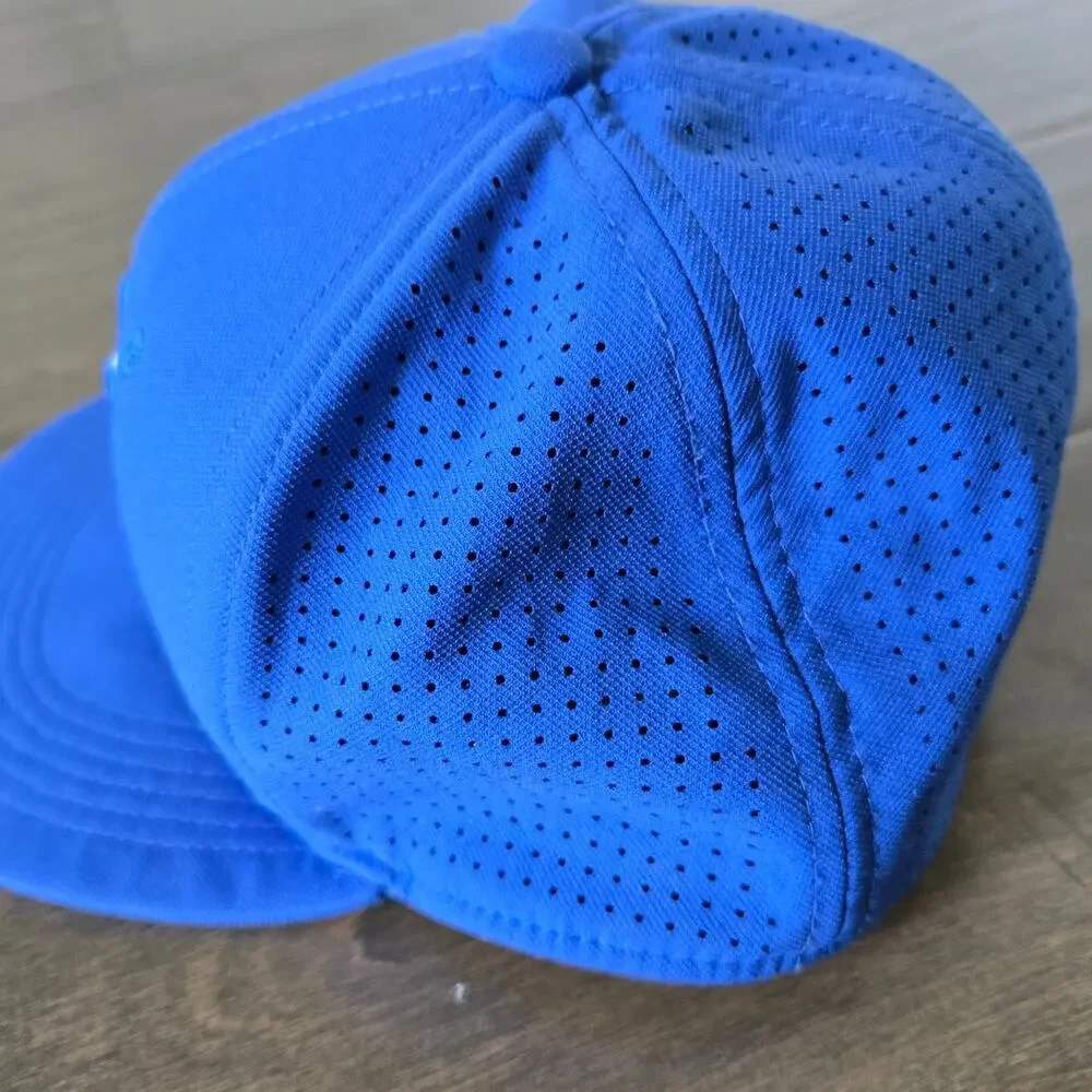 Perfect Game Youth Fitted Baseball Hat Royal Blue PG Logo Cap XS/S